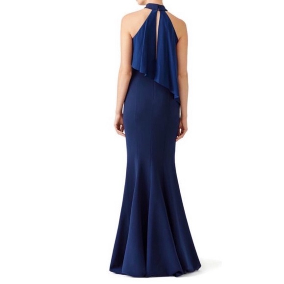 JAY GODFREY • Navy Franklin Gown Dress - Picture 4 of 9